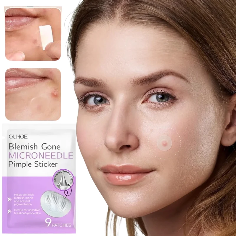 Microneedle Pimple Sticker | Gerichte verzorging voor diepe puistjes — discreet en effectief