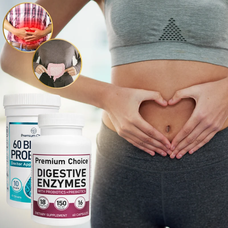 Premium Choice Digestive Duo | Stop een Opgeblazen Gevoel en Zware Spijsvertering — Voel je Binnen Enkele Dagen Lichter