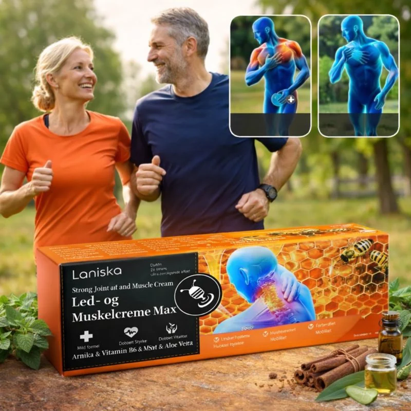 Joint Muscle Cream Max | Verlicht Gewrichts- en Spierpijn Binnen Minuten met Krachtige Bijengif-Therapie