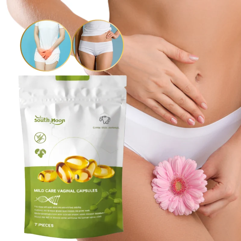 South Moon Mild Care Vaginale Capsules | Verlicht Direct Droogheid, Verstevigt en Herstelt Intiem Comfort Al Na Eén Gebruik
