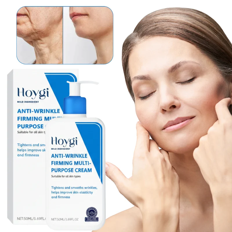 Hoygi Anti-Rimpel Verstevigende Multi-Purpose Crème | Zichtbaar Strakkere en Gladdere Huid in Slechts Enkele Dagen