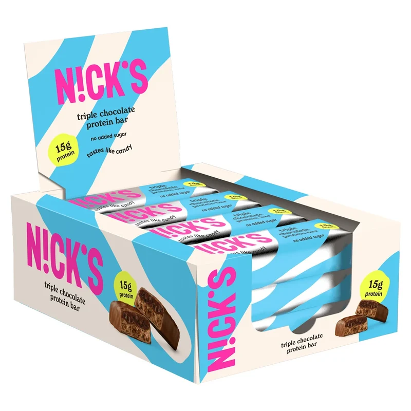 12 x NICKS Soft bar 50 g Triple Chocolate SUPER DEAL