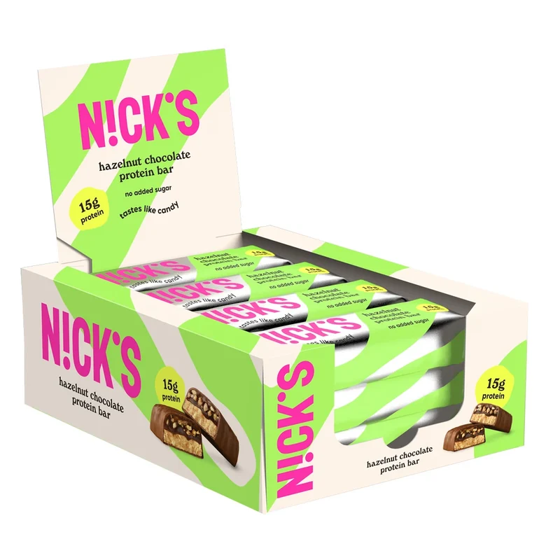 12 x NICKS Soft bar 50 g Hazelnut Chocolate SUPER DEAL