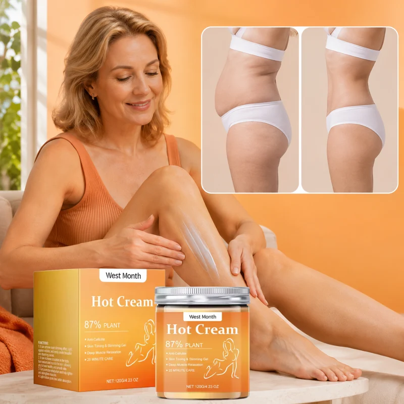 Hot Slimming Cream | Verlies centimeters & verstevig je huid — zichtbare resultaten in weken, voel het