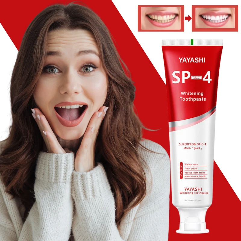 SP-4 Whitening Tandpasta | Razendsnelle whitening – Wittere tanden binnen minuten!