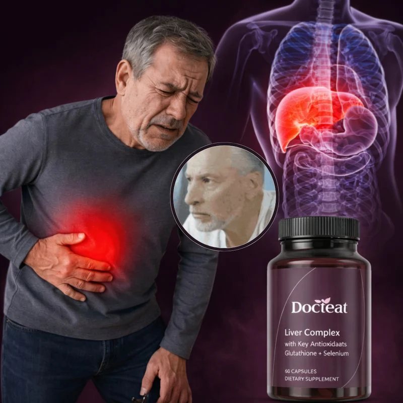 Docteat Liver Complex | Krachtige Leverdetox & Celbescherming Binnen Enkele Dagen