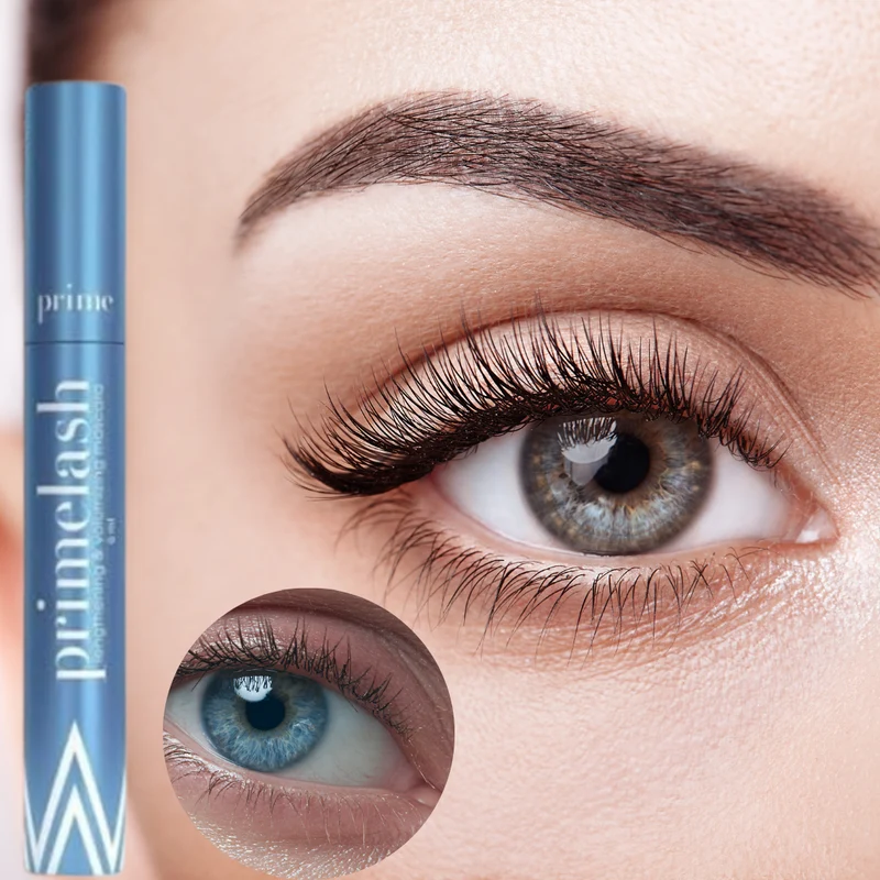 Primelash Verstevigende En Volumegevende Mascara | Transformeert je wimpers direct — geen extensions, geen schade!