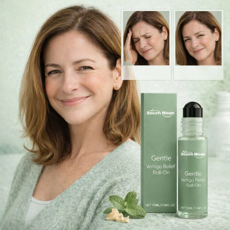 Gentle Vertigo Relief Roll-On | Stopt Duizeligheid & Misselijkheid Binnen Minuten — Natuurlijk en Zonder Sufheid