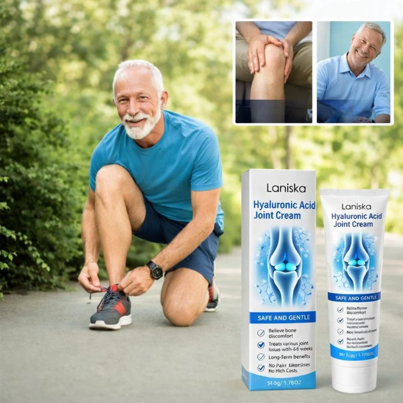 Laniska Hyaluronic Acid Joint Cream | Verlicht Gewrichtsklachten Binnen Enkele Minuten Zonder Pillen