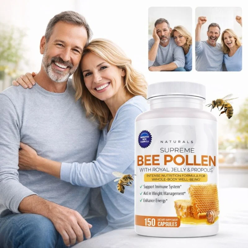 Bijenkorrel met Royal Jelly & Propolis | Activeer Dagelijkse Energie, Weerstand en Vitaliteit Binnen Enkele Dagen