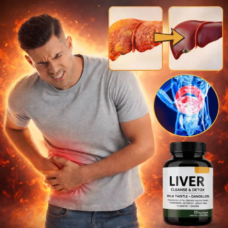 Liver Cleanse & Detox | Ondersteunt Diepe Leverreiniging en Totale Detox Binnen Enkele Dagen