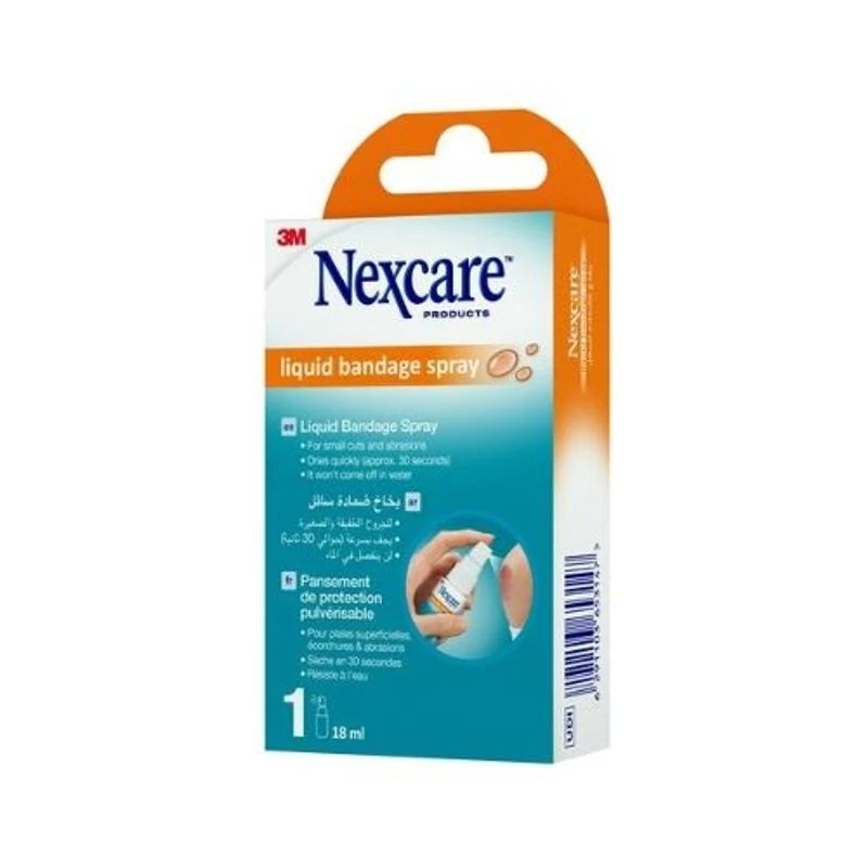 Nexcare Liquid Bandage Spray 18Ml