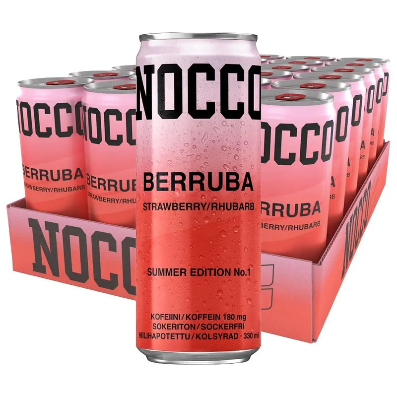 24 x NOCCO BCAA 330 ml Berruba