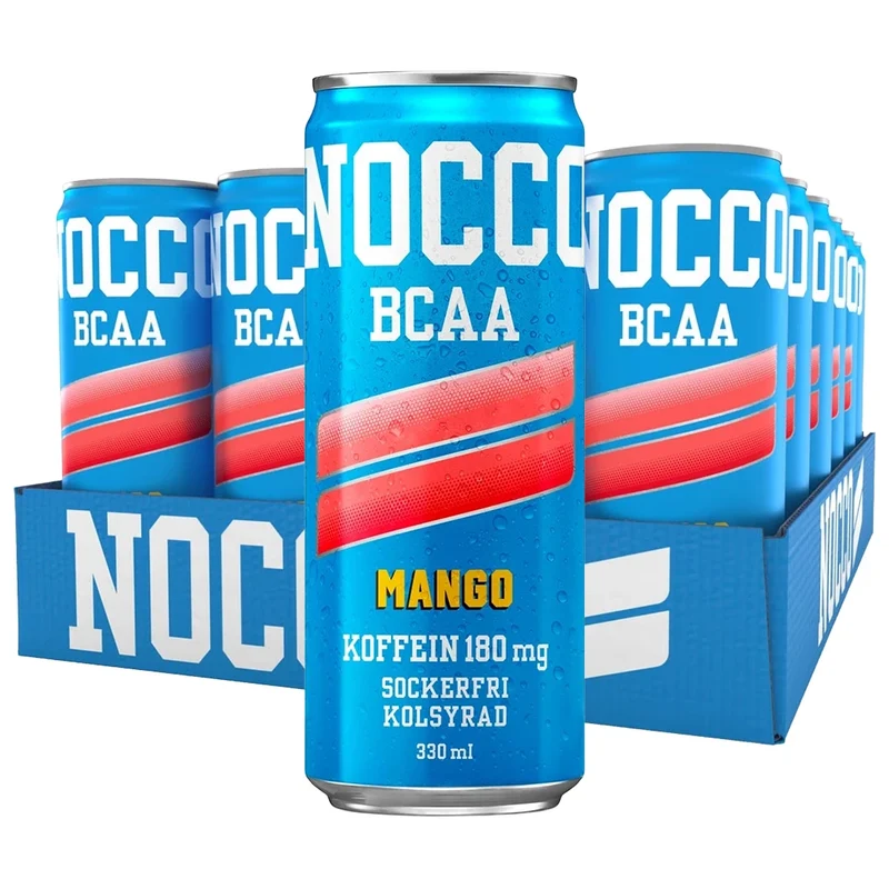24 x NOCCO BCAA 330 ml Mango