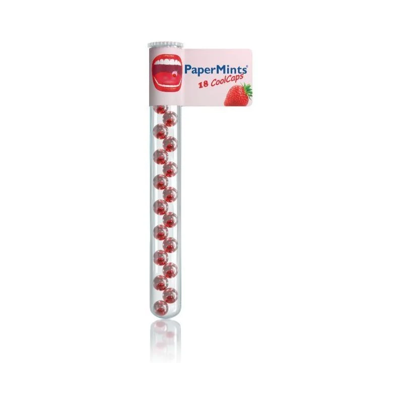 PaperMints Cool Caps Strawberry 18 Pieces