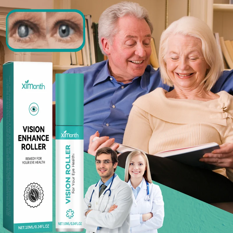 Ximonth Vision Roller | Vermindert Oogvermoeidheid in Slechts Minuten & Verbetert Zicht Binnen Dagen