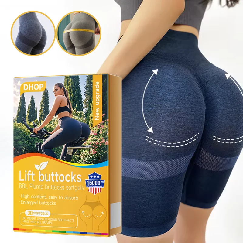 Bil-lift Softgels | Vergroot heup- en bilvolume natuurlijk binnen slechts 4–8 weken