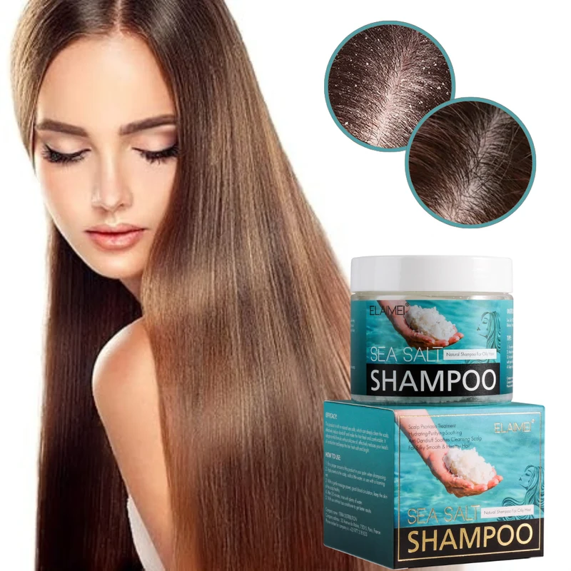 Zeezout Shampoo | Vermindert Roos en Kalmeert de Hoofdhuid bij 96% van de Gebruikers binnen 7 Dagen