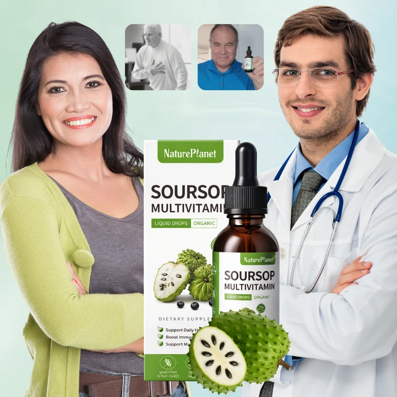 Soursop Multivitamins | Voel Meer Energie & Herstel Je Weerstand — Zichtbare Resultaten Binnen Dagen