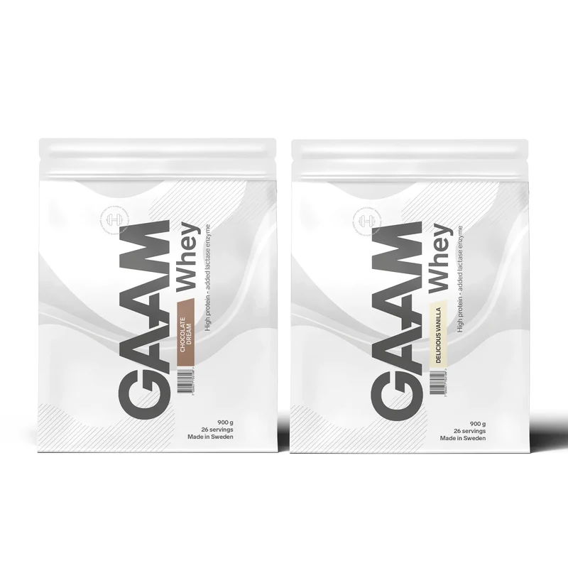 2 x GAAM Whey 900 g