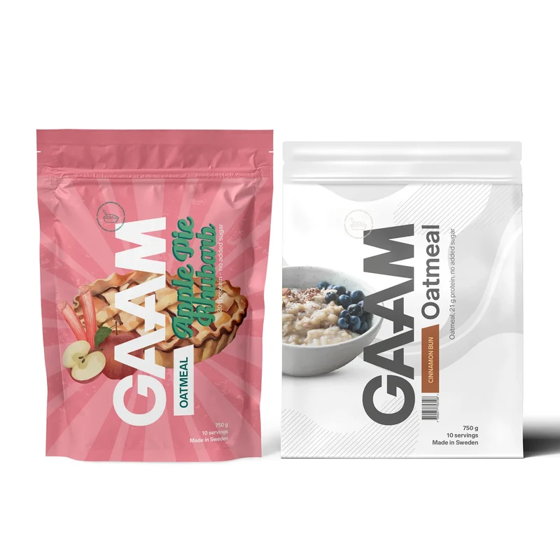 2 x GAAM Oatmeal 750 g