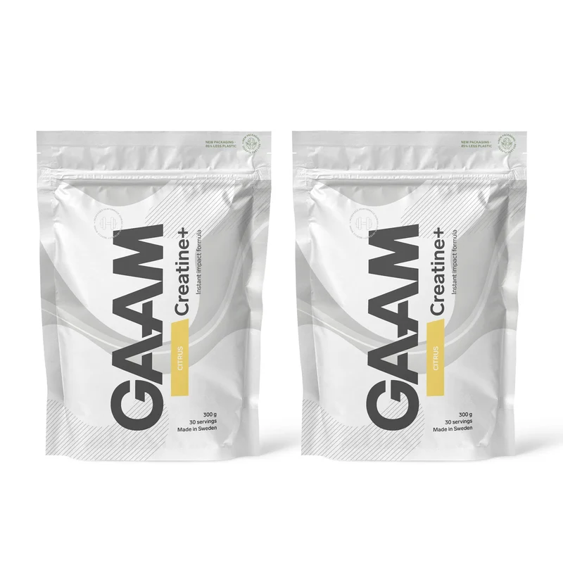 2 x GAAM Creatine+ 300 g
