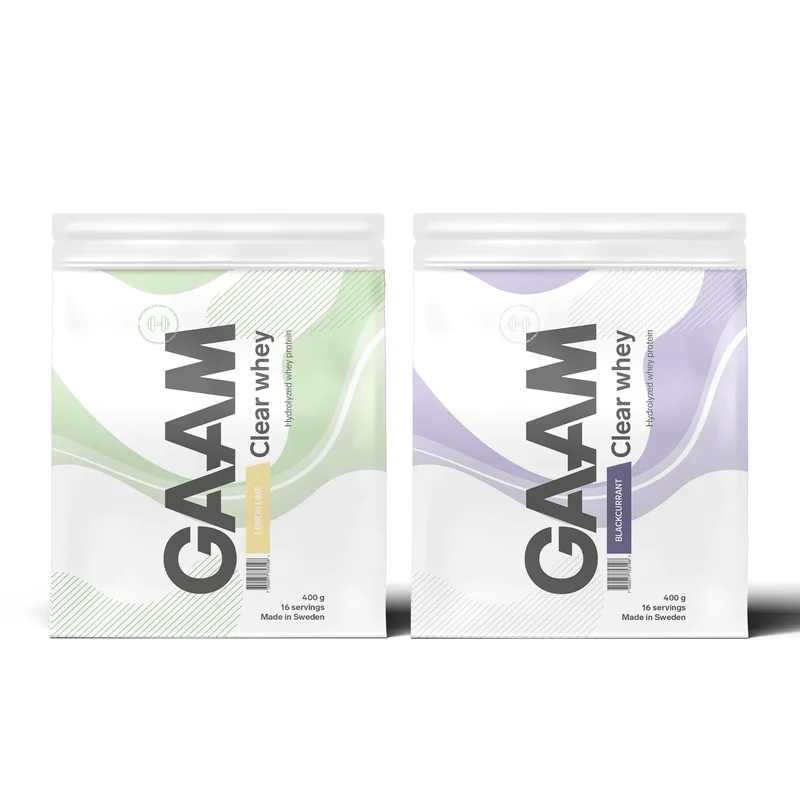 2 x GAAM Clear Whey 400 g