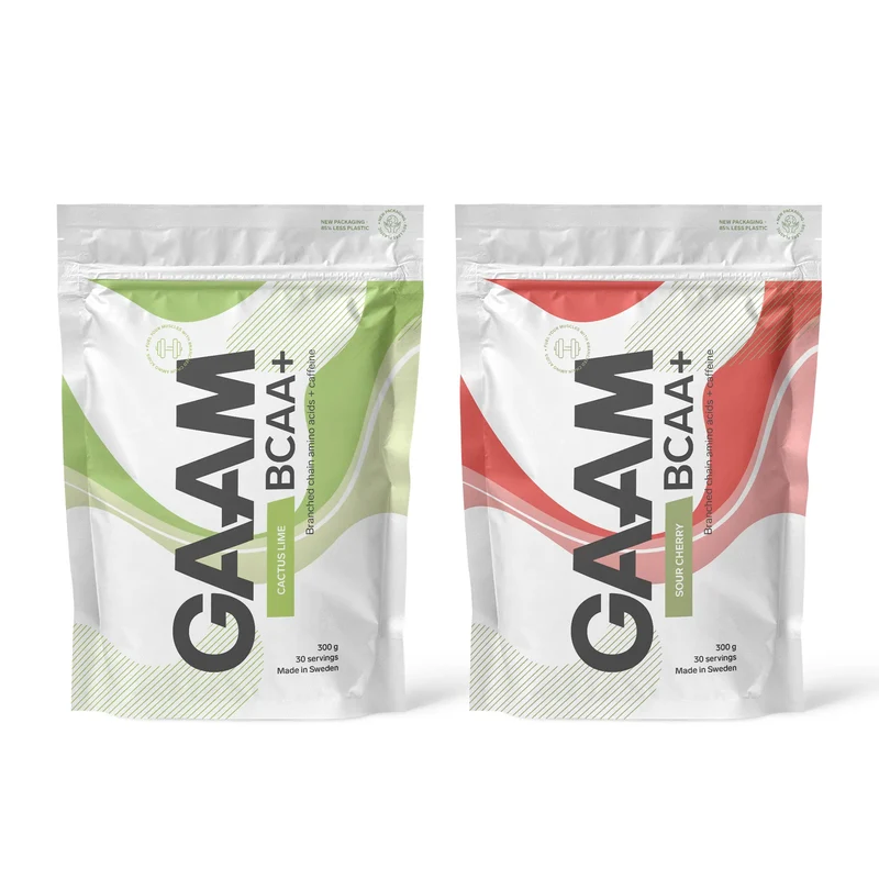 2 x GAAM BCAA + Caffeine 300 g