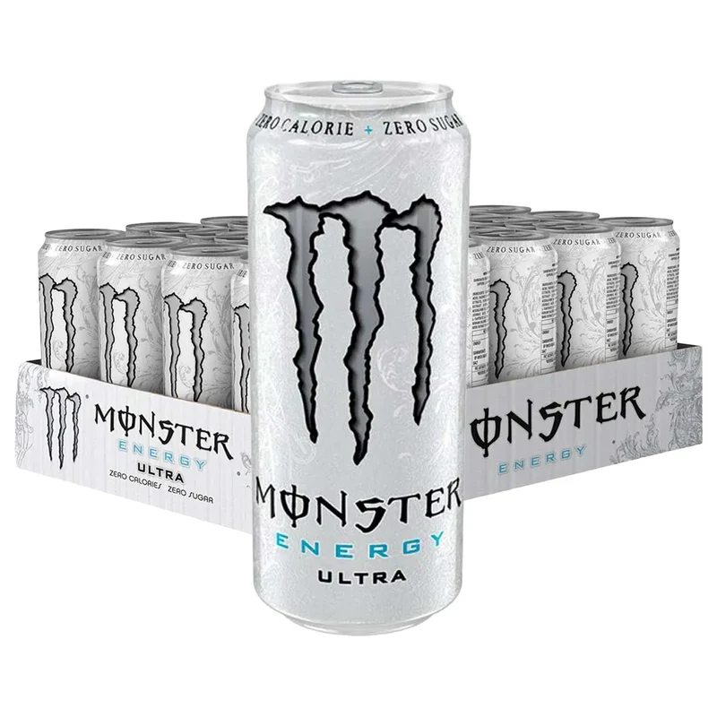 24 x Monster Energy 500 ml Ultra White (sugarfree)
