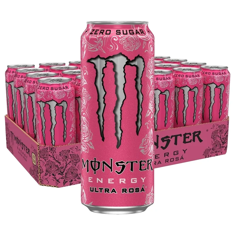 24 x Monster Energy 500 ml Ultra Rosa (sugarfree)