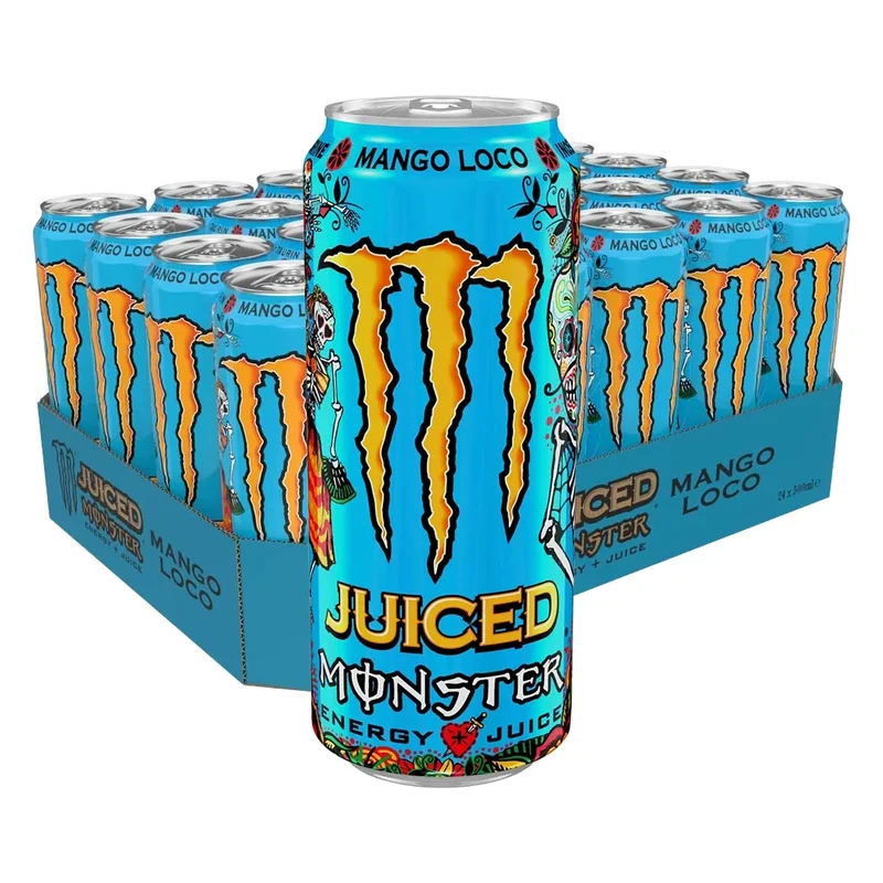 24 x Monster Energy 500 ml Mango Loco