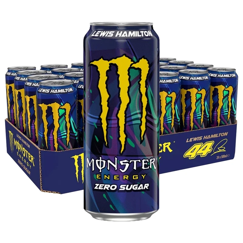 24 x Monster Energy 500 ml Lewis Hamilton (sugarfree)