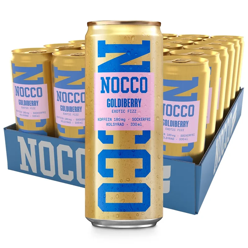 24 x NOCCO Goldiberry 330 ml