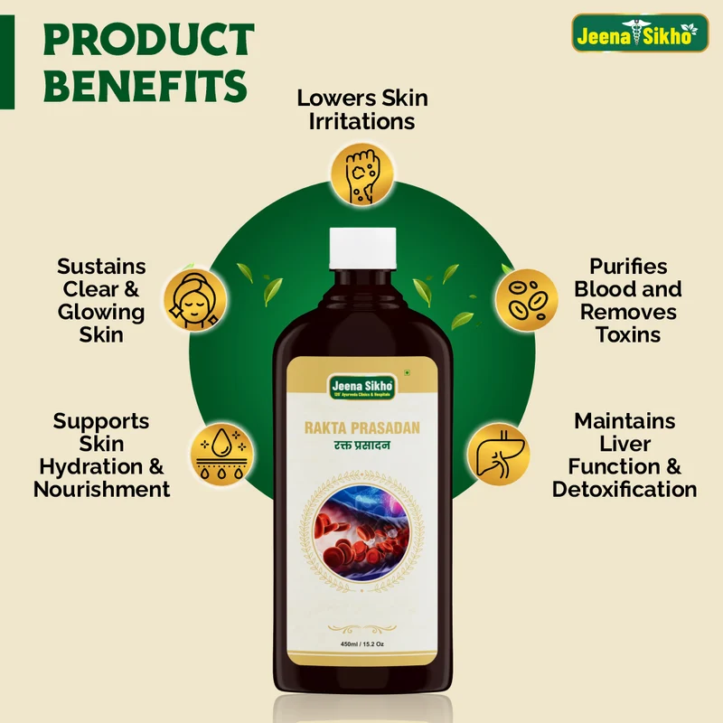 Rakta Prasadan Tonic | Ayurvedic Blood Purifier & Skin Health Support