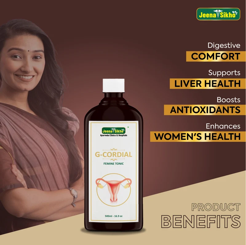 G-Cordial Syrup | Ayurvedic Women’s Wellness & Uterine Support Tonic