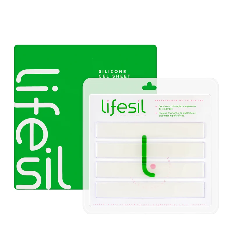 Lifesil Silicon Scar Gel Sheet 15X2 Cm 4 Piece