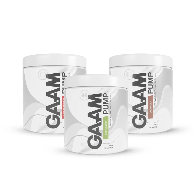 3 x GAAM PUMP 300 g