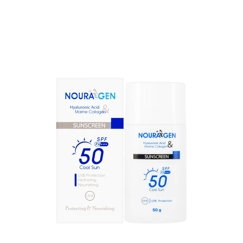 Nouragen Spf50 Pa+++ Sunscreen Cream 50 Gm