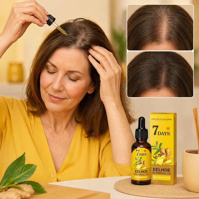 GingerGlow™ | Voor natuurlijk dikker en sterker haar binnen enkele weken!