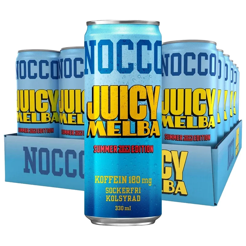 24 x NOCCO BCAA 330 ml Juicy Melba