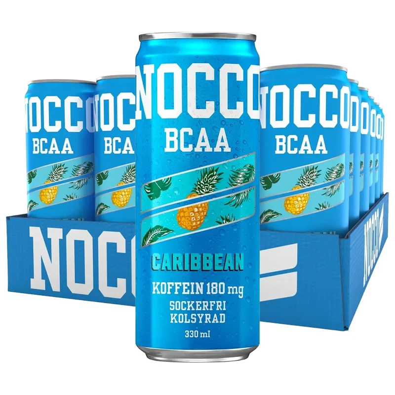 24 x NOCCO BCAA 330 ml Caribbean