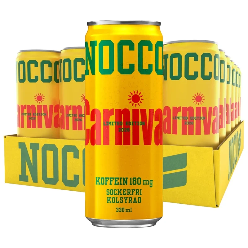 24 x NOCCO BCAA 330 ml Carnival