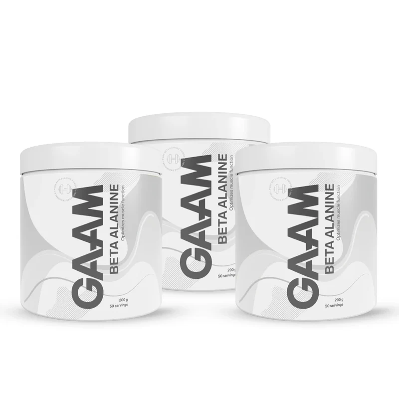 3 x GAAM Beta alanine 200 g