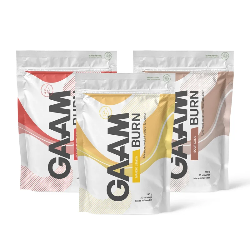 3 x GAAM Burn 240 g