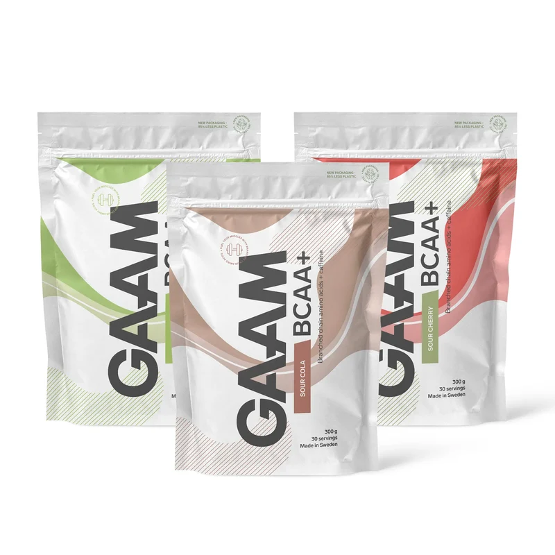 3 x GAAM BCAA + Caffeine 300 g