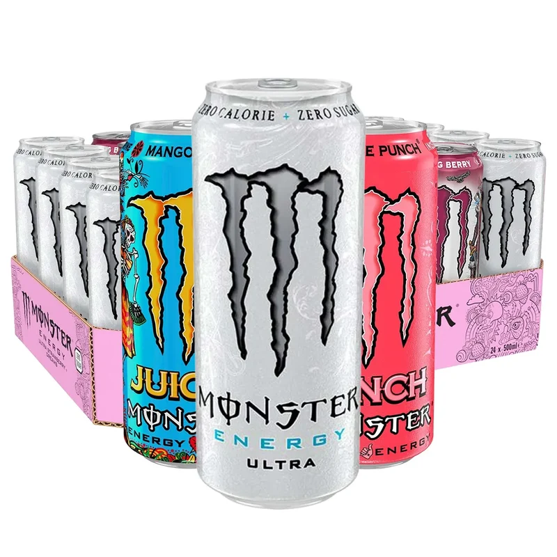 24 x Monster Energy 500 ml Mixflak