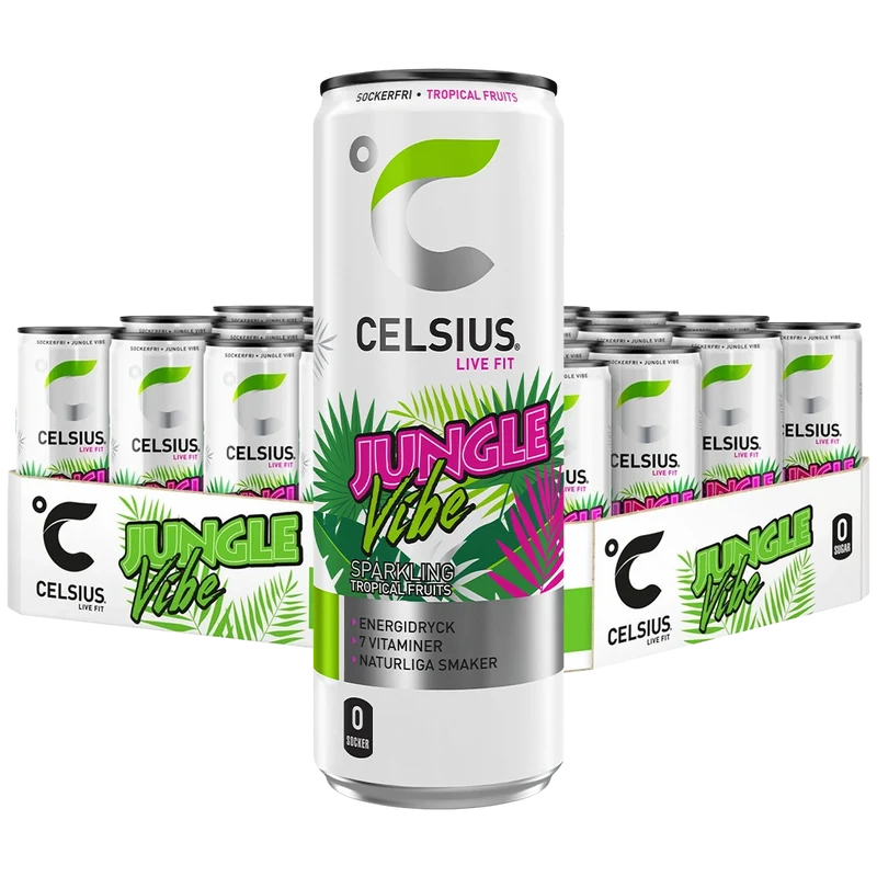 24 x Celsius 355 ml Jungle Vibe SUPER DEAL