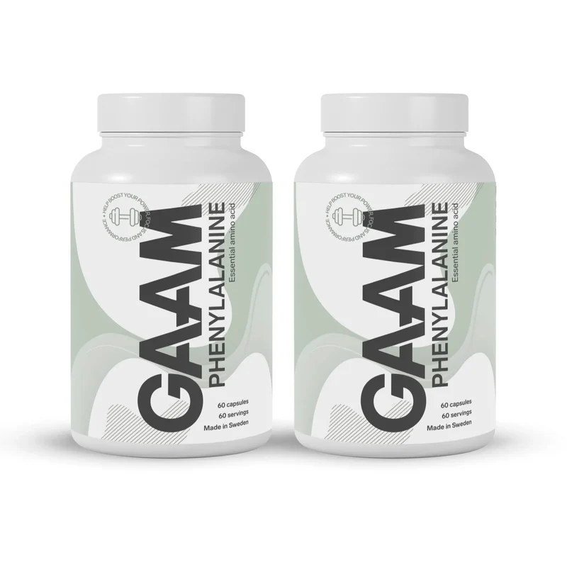 2 x GAAM Phenylalanine 60 caps