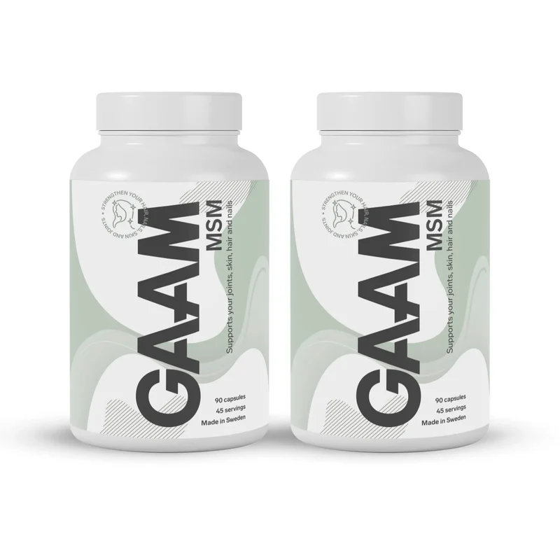 2 x GAAM MSM 90 caps