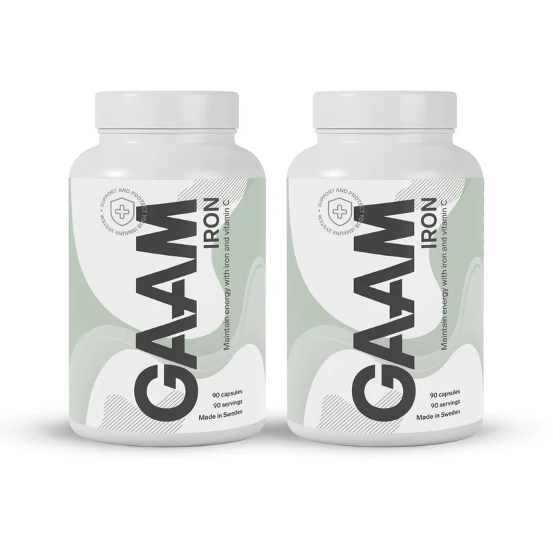 2 x GAAM Iron 90 caps
